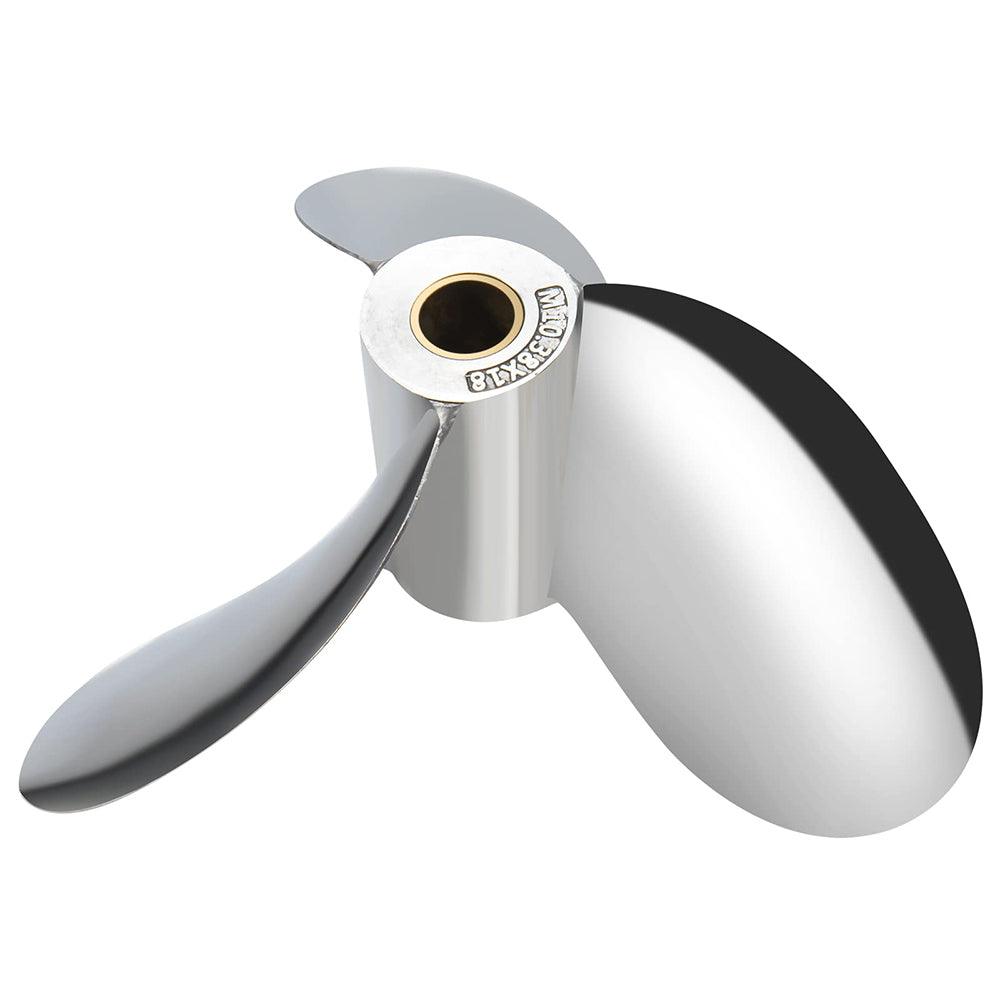 chopper propellor fishing lure blades VIF Chopper Propeller 10.38 x18p 13 Spline Tooth hub Kits Installed Rh – VIF Propeller