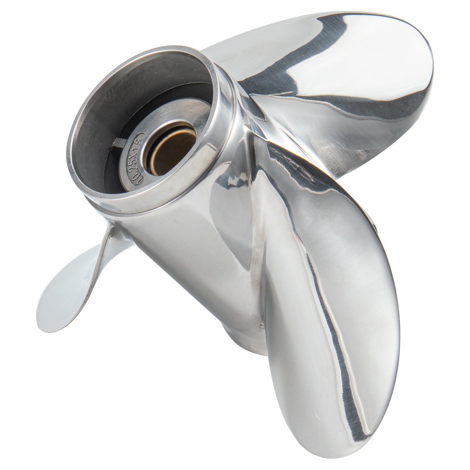 OEM Upgrade  10.25 x 15 Veageance Quicksilver Style Propeller, Parts No. 48-855862A46, for Mercury Outboard 25-70 HP ,13 Spline Tooth,RH