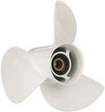 6E5-45941-00-EL 13x19 Aluminum Propeller for Yamaha 60-115hp Outboard Motors,15 Spline Tooth