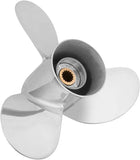 13 1/2x16,13 1/2x17,13 1/2x18,13 1/2x19,13 1/2x20,13 1/2x21,13 1/2x22 Stainless Steel Outboard Propeller for Yamaha Engines 60-115 HP , 15 Tooth, RH