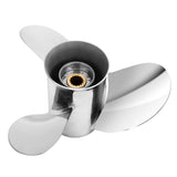 Stainless Steel Outboard Propeller for Yamaha Engines 50-130HP 15 Spline Tooth, RH